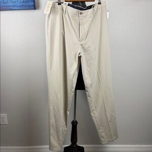 NWT!  B&T Beige Cotton Stratch Pants